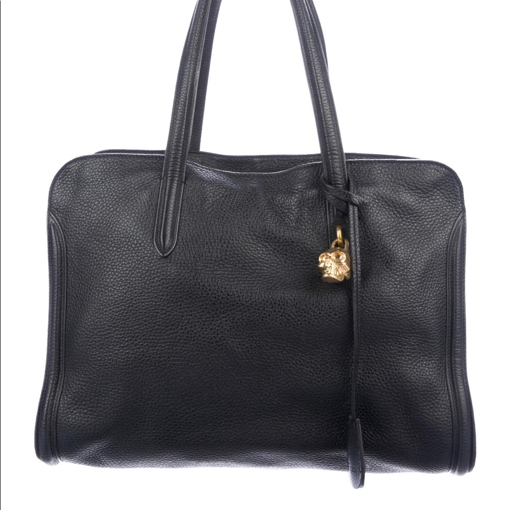 Alexander McQueen Padlock Ziparound Tote